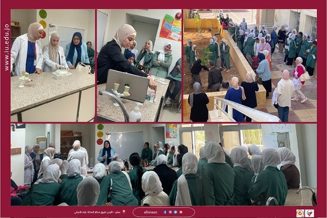 كلية العلوم تنظّم نشاطاً علمياً وبيئياً في مدرسة أم قصير الثانوية للبنات