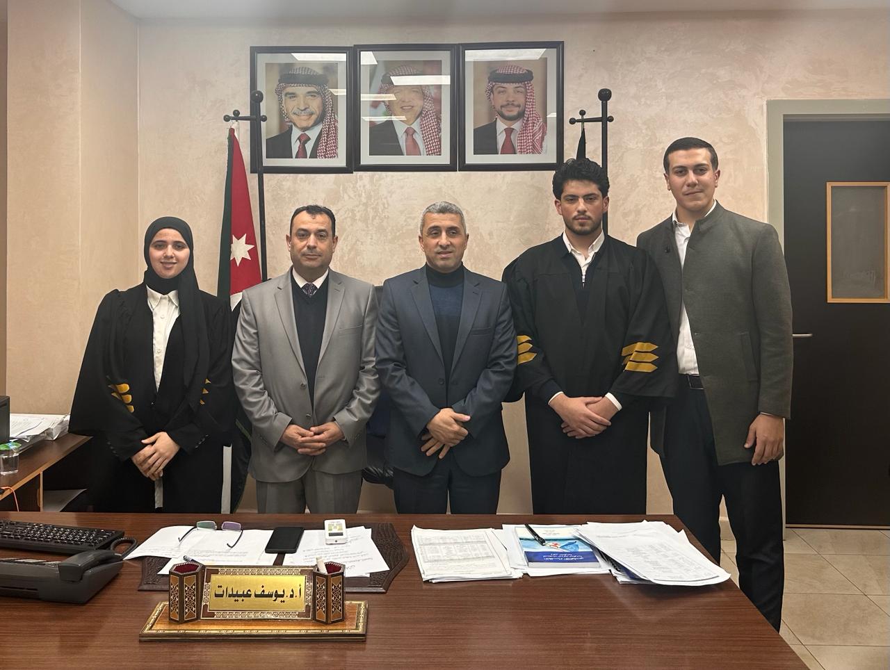 "قانون اليرموك" تتأهل للجولة النهائية بمسابقة المحكمة الصورية الأولى العربية