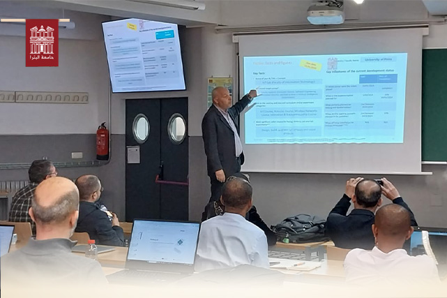 أعضاء من الهيئة التدريسية والطلبة في جامعة البترا يشاركون في ورشة عمل في جامعة كاستيلا لامنشا الإسبانية