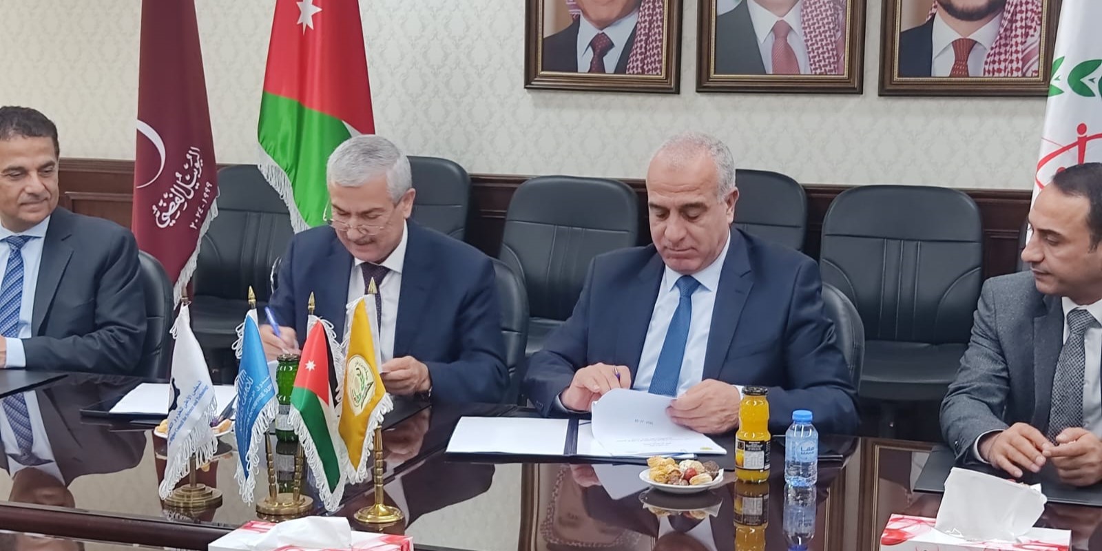 مذكرة تفاهم بين المجلس الأعلى للعلوم والتكنولوجيا وجامعة الحسين بن طلال