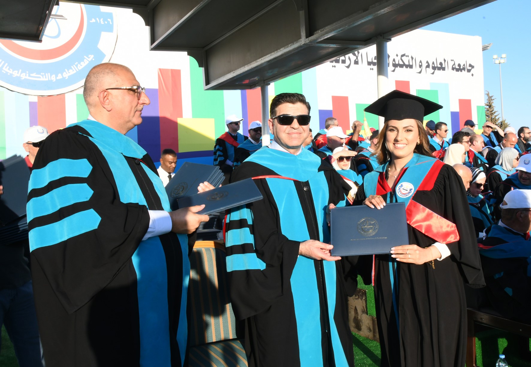 جامعة العلوم والتكنولوجيا الأردنية تبدأ احتفالاتها بتخريج الفوج الخامس والثلاثين من طلبتها