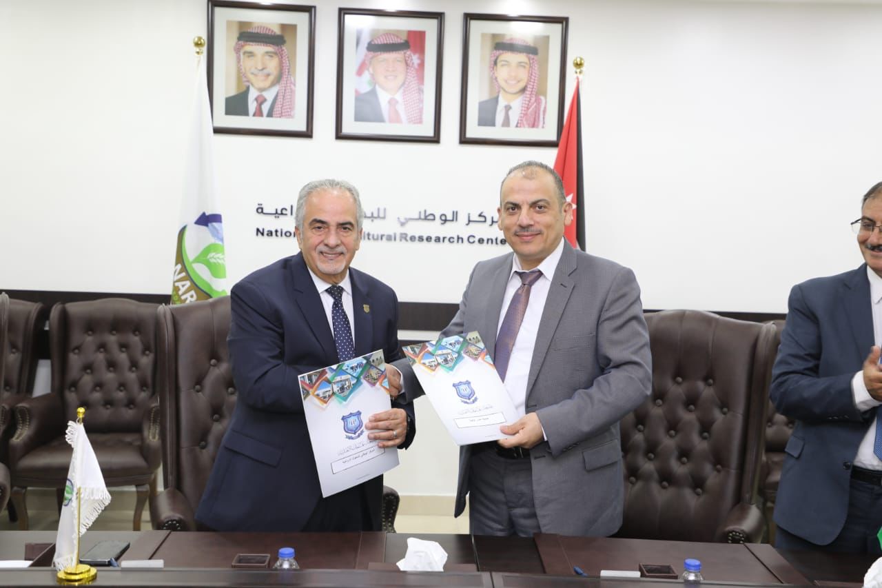 مذكرة تفاهم بين جامعة عمان الأهلية والمركز الوطني للبحوث الزراعية