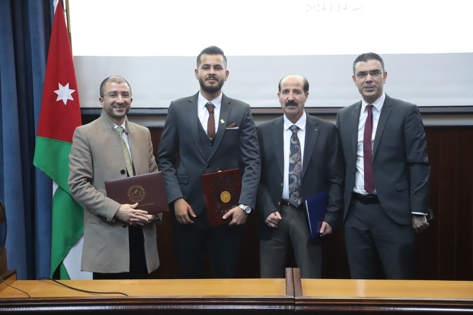 "اليرموك" تحقق المركز الثاني بجائزة البحث العلمي لطلبة الجامعات الأردنية