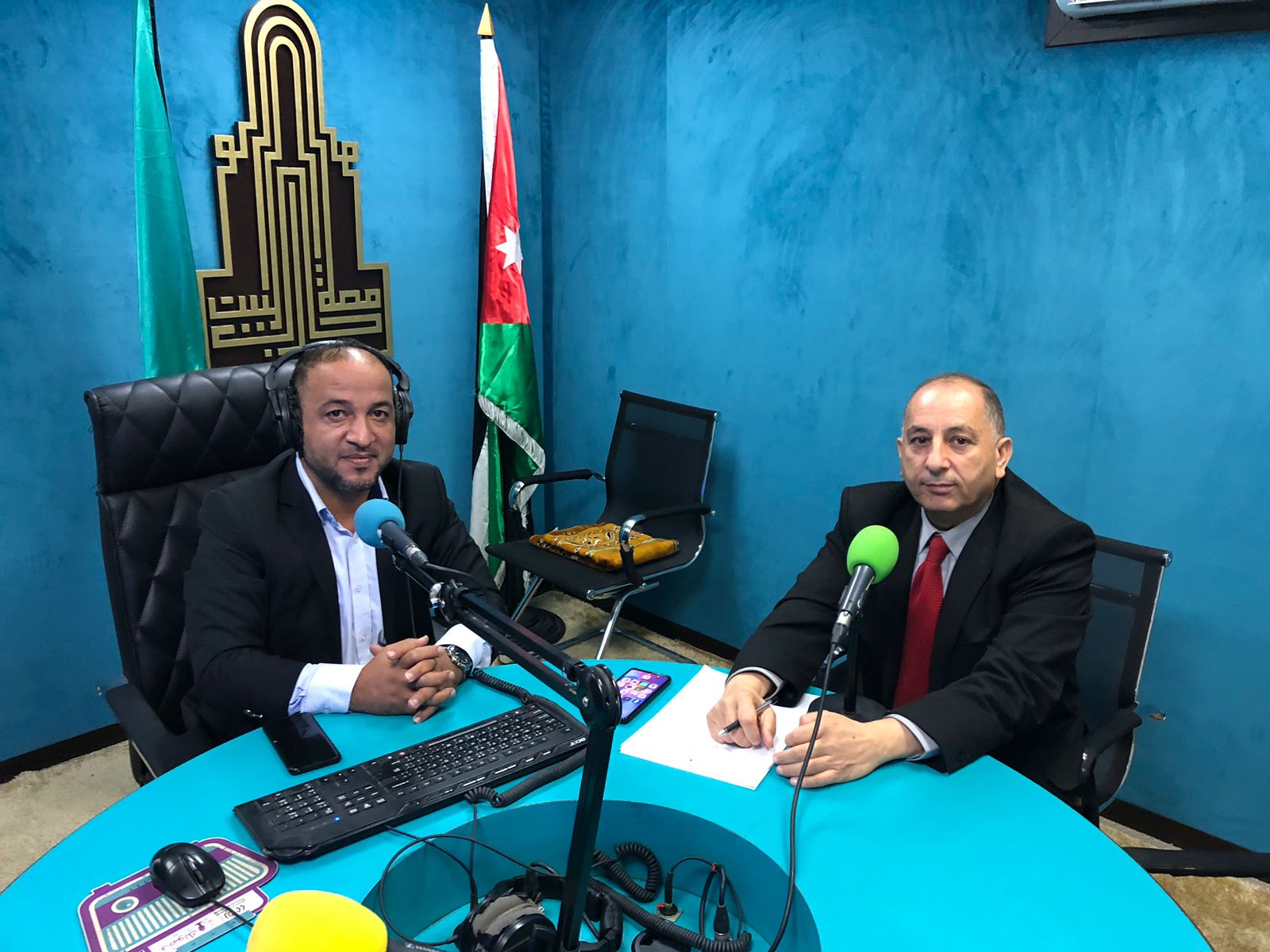 عطوفة الأستاذ الدكتور أسامة نصير - رئيس جامعة آل البيت يتحدث لاذاعة صوت الجامعة عبر اثيرها في لقاء الصباح