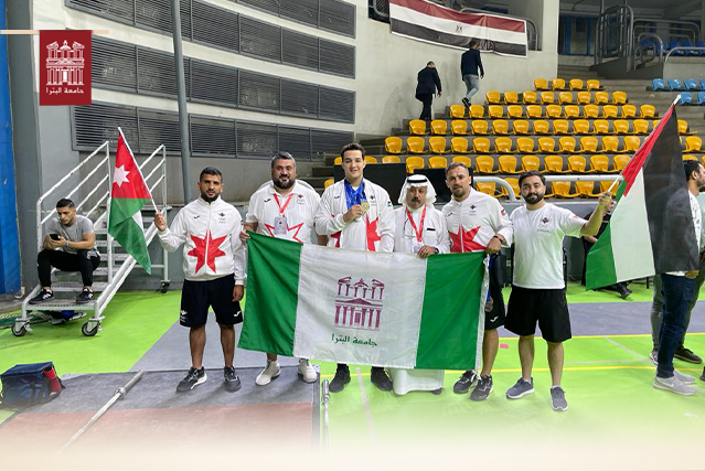 الصلاج من جامعة البترا يفوز بذهبية البطولة العربية الإفريقية لرفع الأثقال