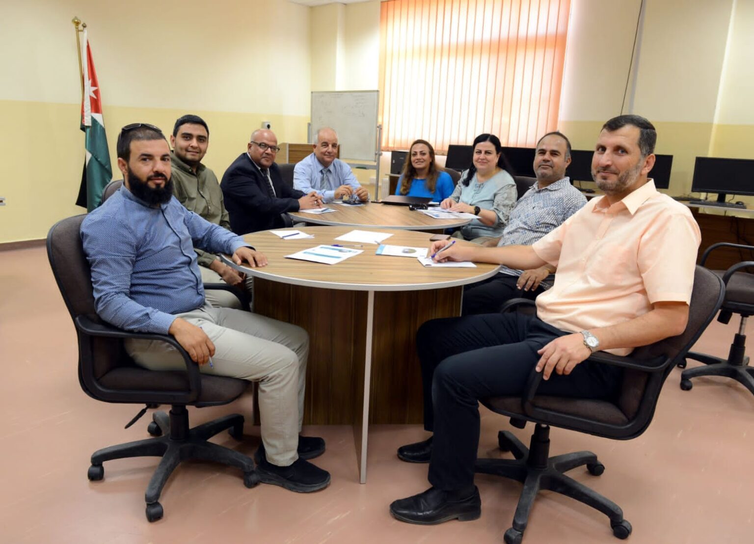 ورشة عمل تعريفية لمشروع “بناء القدرة على التكيف مع تغير المناخ في الأردن من خلال تحسين كفاءة استخدام المياه في قطاع الزراعة” في الطفيلة التقنية.