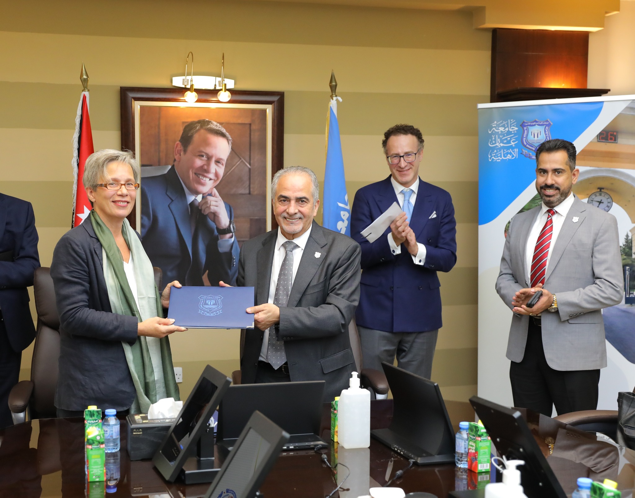 تعاون في مجال تدريب واستقطاب ممرضين أردنيين للنمسا بين جامعة عمان الأهلية ومؤسسات نمساوية