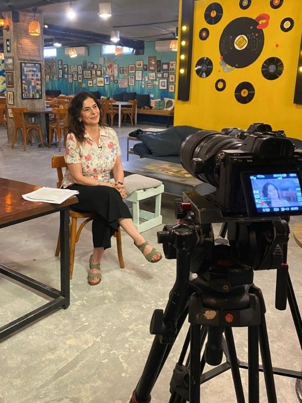 التلفزيون الأردني يستضيف الدكتورة نجوى قندقجي من كلية العمارة والتصميم