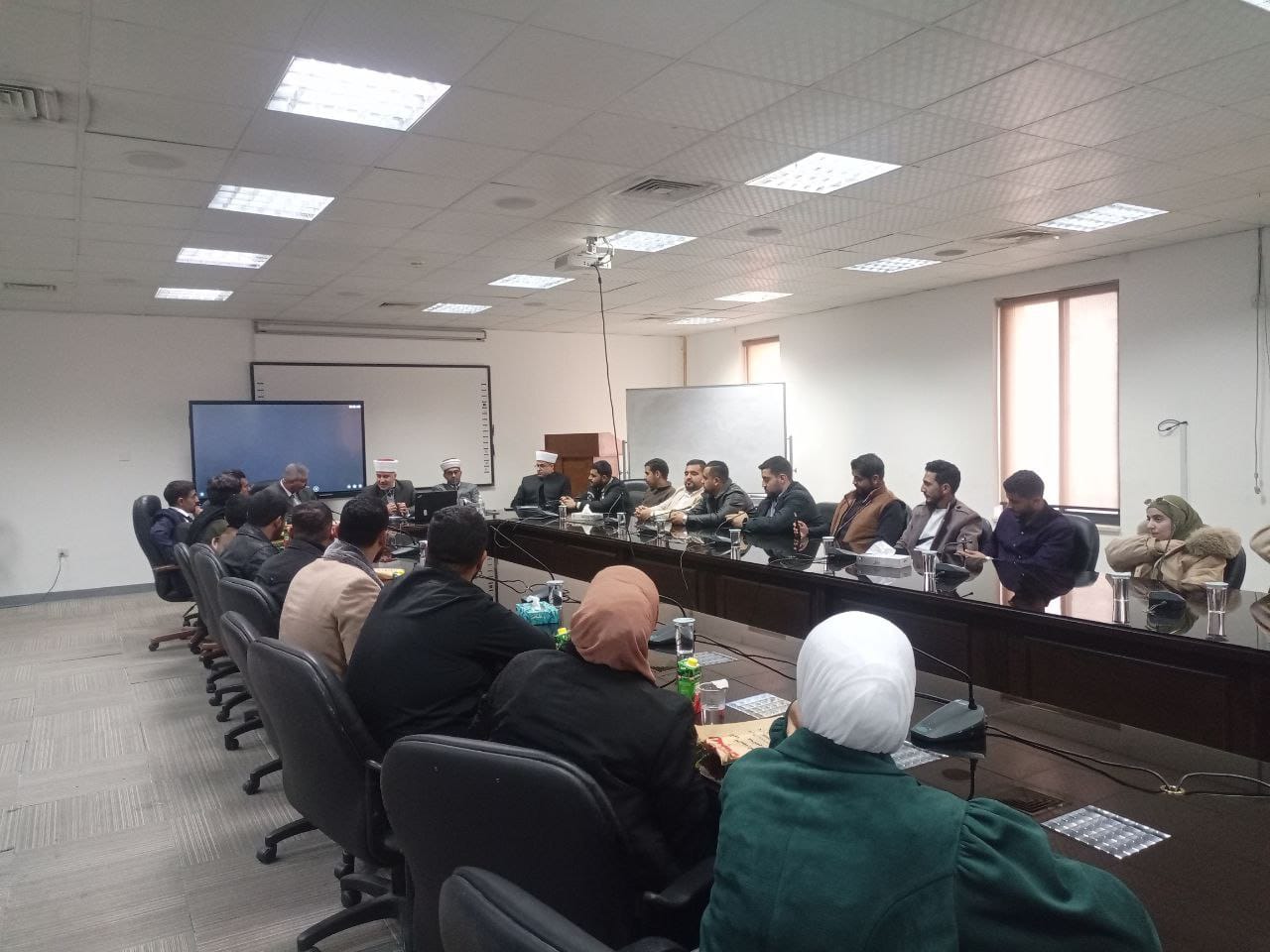 زيارة علمية لدائرة قاضي القضاة / معهد القضاء الشرعي