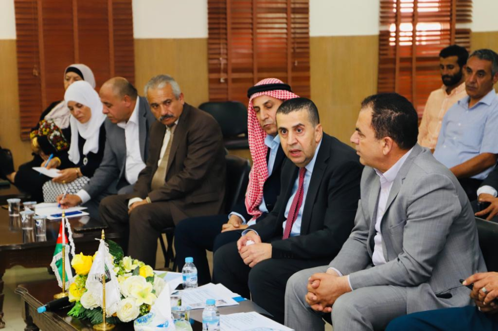 رئيس جامعة البلقاء التطبيقية يلتقي رئيس وأعضاء مجلس محافظة جرش