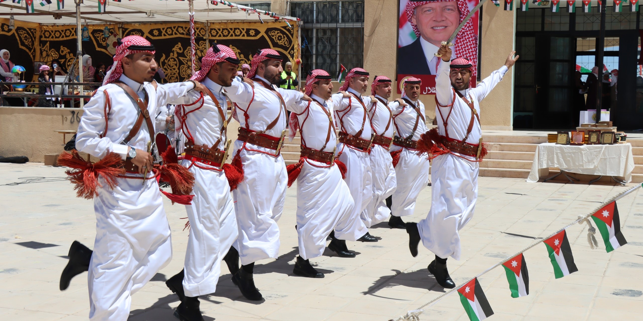 معرض التراث الأردني الأصيل في مدرسة جامعة الحسين بن طلال النموذجية