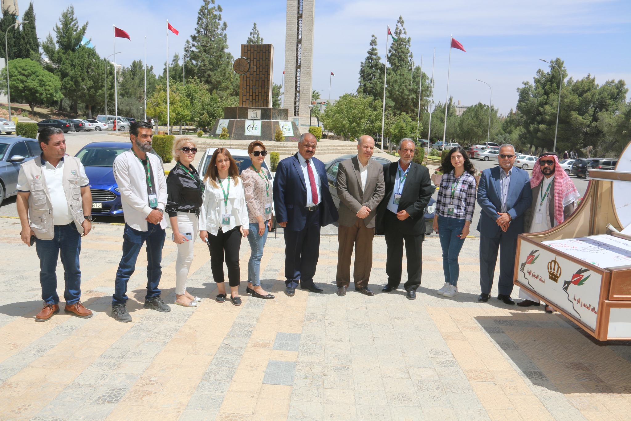 ​نائب رئيس الجامعة يرعى فعالية انتماء وولاء للقيادة الهاشمية وعميدها جلالة الملك المفدى .