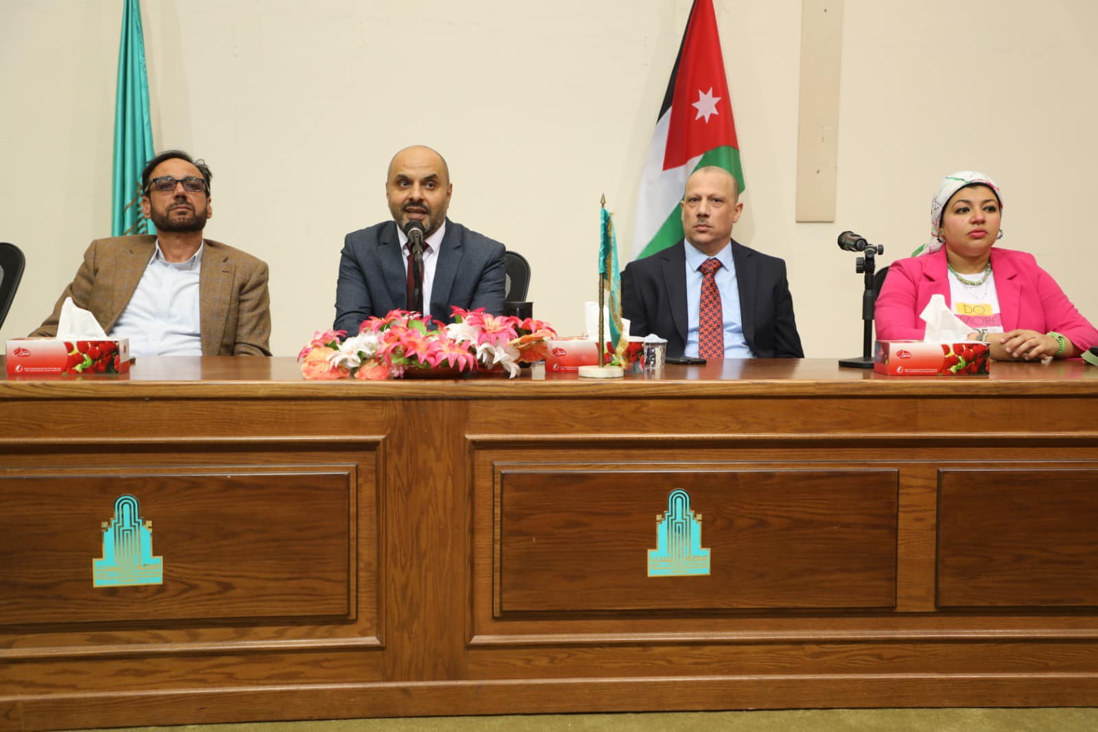كلية العلوم الطبية التطبيقية تنظم لقاءاً تعريفياً للطلبة الجدد.