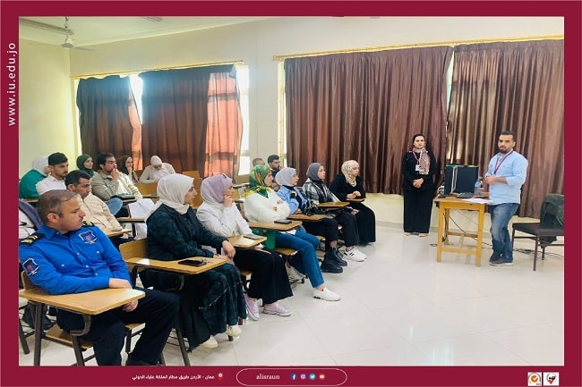 السلامة العامة في "الإسراء" تنظم محاضرة توعوية حول "السلامة والصحة العامة" بالتعاون مع كلية التمريض