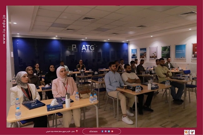 طلبة هندسة الطاقة بجامعة الإسراء يزورون المجموعة الفنية العربية (ATG)
