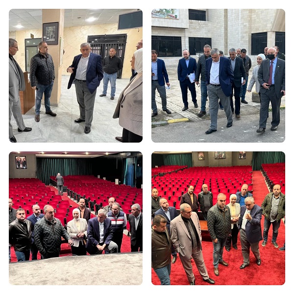 "عبيدات" يتفقد أماكن احتفالية الجامعة الأردنية بعيدها الـ60