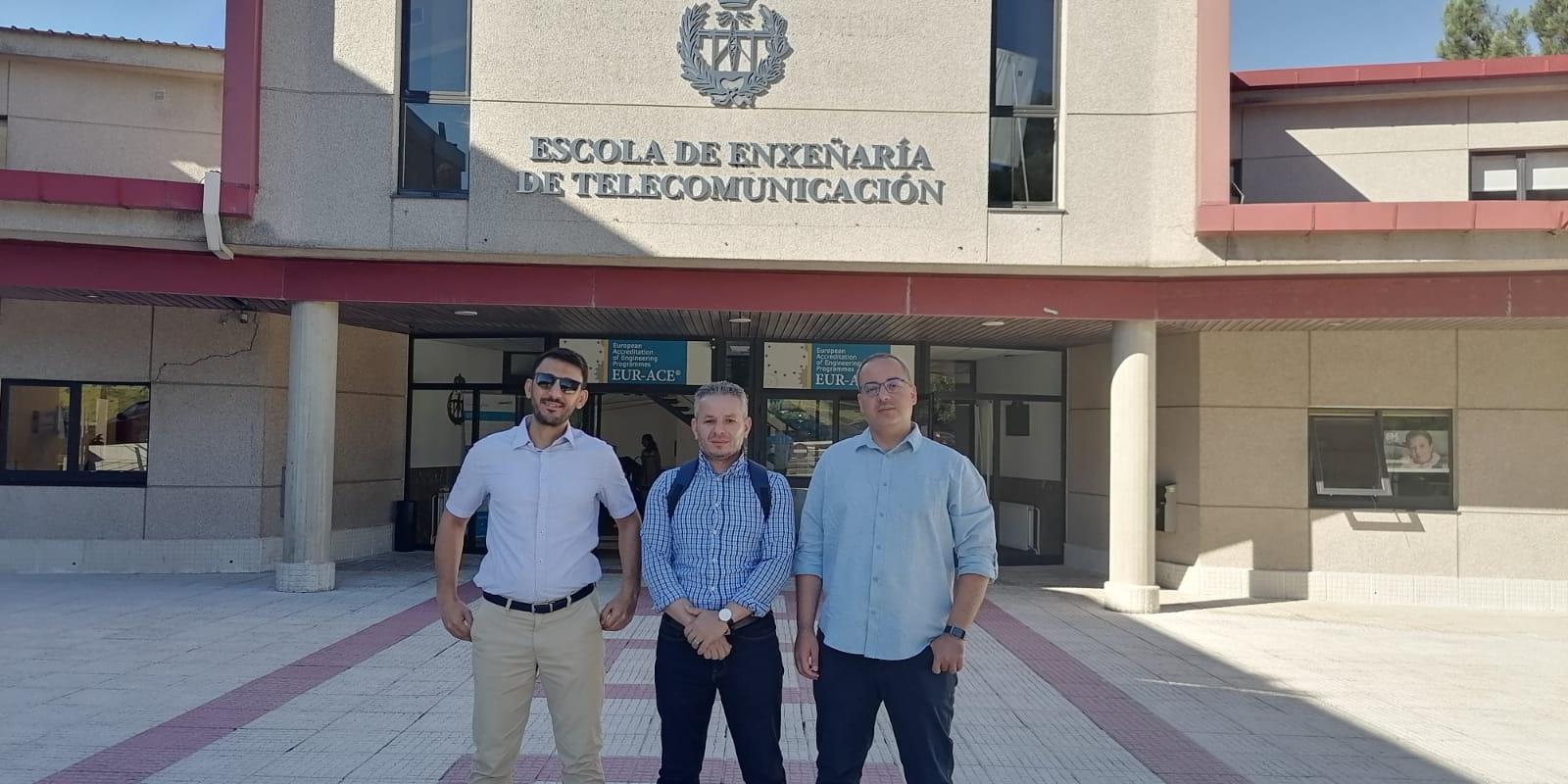 التطبيقية في ضيافة جامعة فيغو الإسبانية...