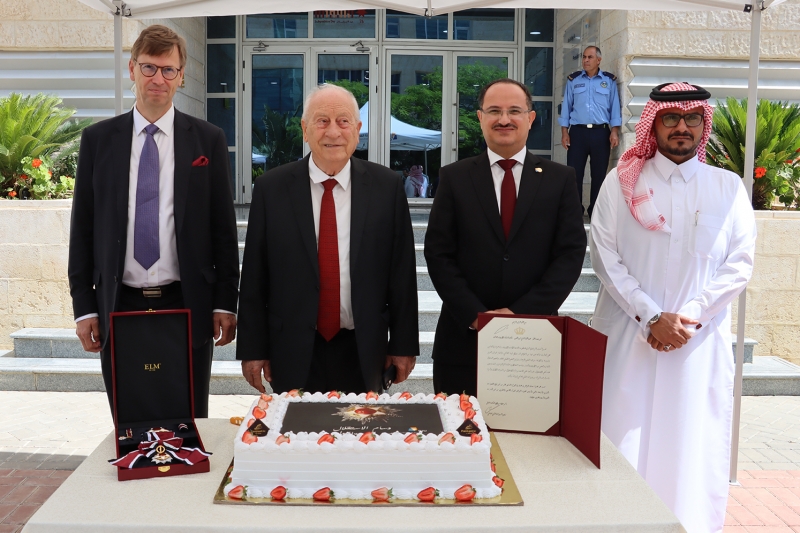 الجامعة الألمانية الأردنية تحتفل بوسام الاستقلال من الدرجة الأولى