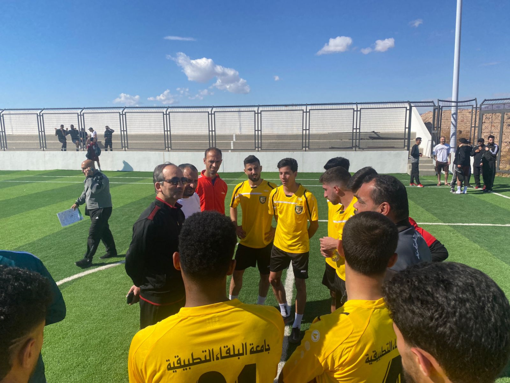 جامعة البلقاء التطبيقية تشارك في الدورة الرياضية الشتوية للجامعات في مدينة العقبة