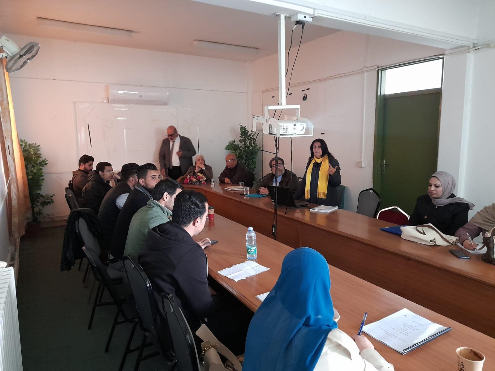 قسم اللّغة العربيّة يقيم ورشة تدريبيّة